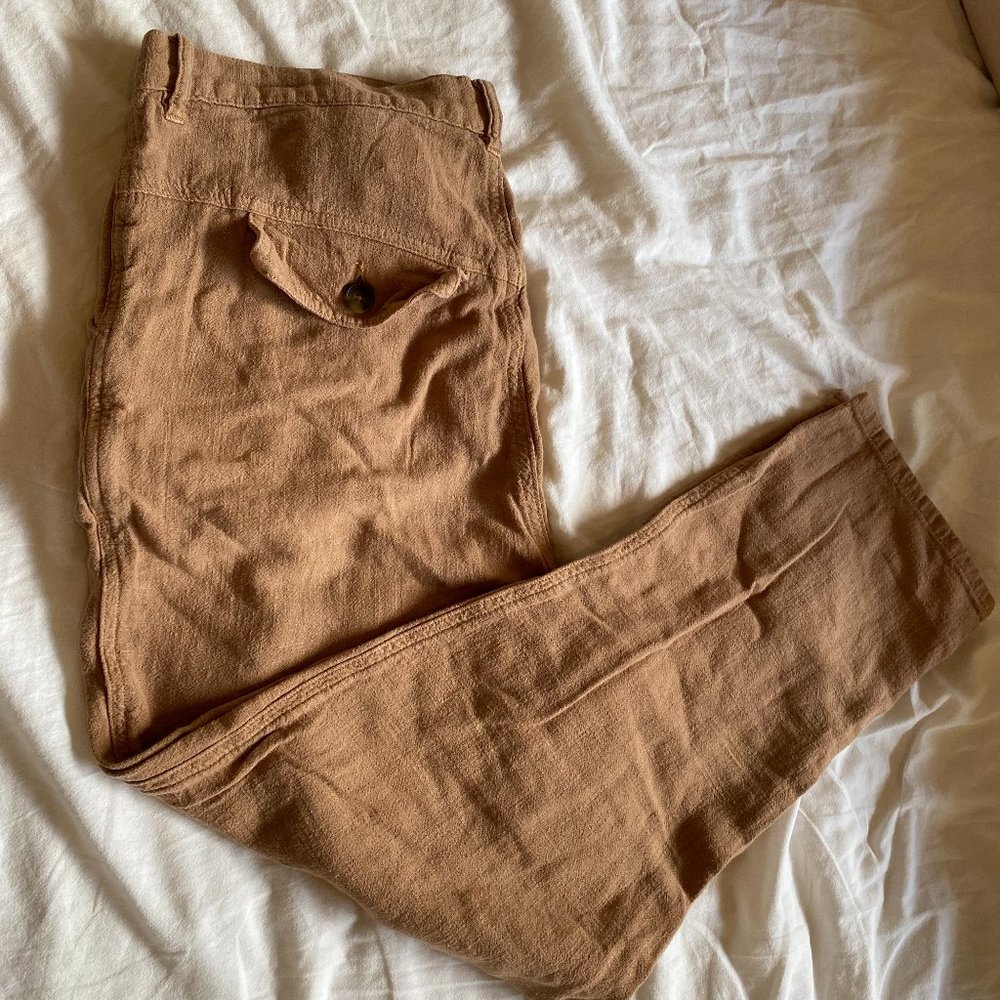 We the Free / Linen Pant / Camel / 28